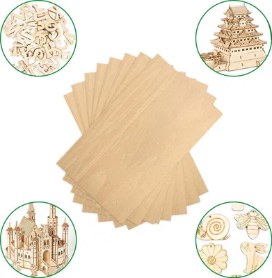 Produktbild von 10 leere DIY-Platten – 20 x 10 cm