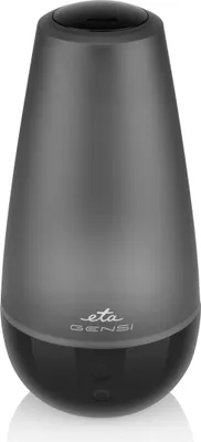 Image de ETA GENSI Humidificateur d'air ETA663490000, technologie à ultrasons, combinaison d'un humidificateur d'air avec un diffuseur d'arômes, pour des pièces jusqu'à 30 m2, utilisable avec des huiles essentielles