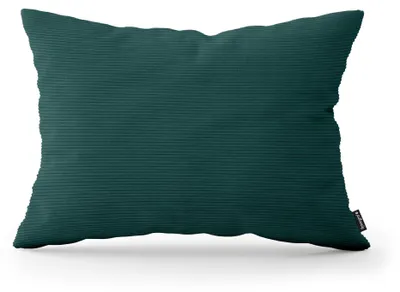 Produktbild von Zierkissen Cord Smaragdtiefe 40 × 55 cm