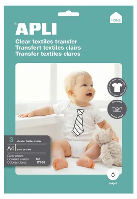 Produktbild von APLI 17168 - Transferpapier mit 3 Blatt