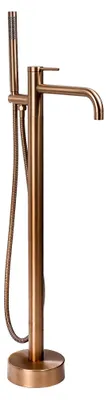 Zdjęcie produktu dla Bateria Wannowa Podłogowa Rea Clif Brush Copper