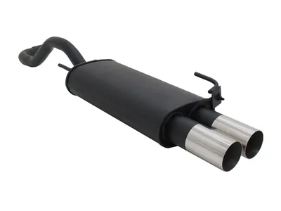 Produktbild von Novus Sportauspuff für VW Polo 4 6N / 6N2 2x76 RL-Design Endschalldämpfer ABE