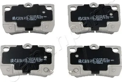 Produktbild von JAPANPARTS Bremsbeläge Satz Hinten Bremsklötze für LEXUS IS II (GSE2, ALE2, USE2) PP-217AF