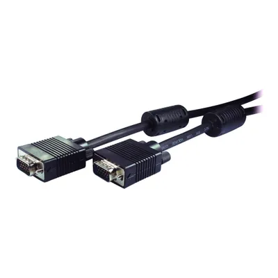 Produktbild von S/CONN 1.8m S-VGA, 1,8 m, VGA (D-Sub), VGA (D-Sub), Männlich, Männlich, Schwarz