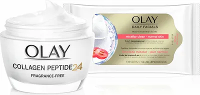 Produktbild von Olay Regenerist Collagen Peptide24 Tagescreme, 2 Stück