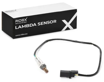 Produktbild von RIDEX 3922L0443 Beheizt Lambdasonde für VW GOLF VI (5K1) 590mm