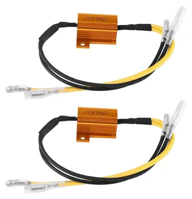Obrázok produktu pre Univerzálny odpor blikača pre motocykle, 25 W, 6,8 Ω