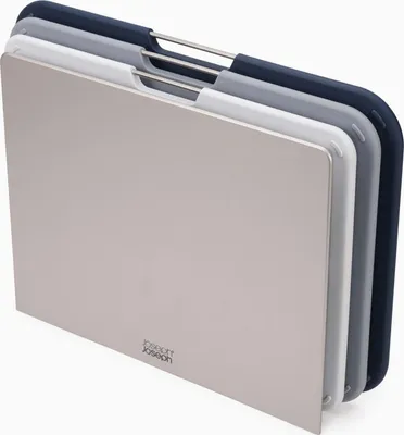 Produktbild von Joseph Joseph Nest - 3-teiliges Schneidebrett-Set, regulär - grau