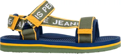 Image de Sandales de piscine Pepe Jeans Pool Classic B, couleur verte, pointure EU 38. Sandales pour garçon, couleur verte, pointure EU 38