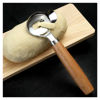 Produktbild von Kompakter Nudelschneider aus Edelstahl 7,3 x 2,6 Zoll für die Zubereitung von Nudelspänen in der Küche und im Restaurant