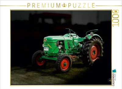 Zdjęcie produktu dla Calvendo Oldtimer Traktor Deutz, 1000 szt., Pojazdy