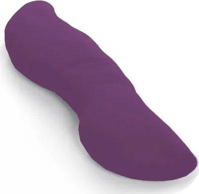 Produktbild von Kissenbezug für Centa Star Hippo Seitenschläferkissen Bezug in der Farbe 77-violett - aus 96% Baumwolle und 4% Elasthan