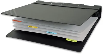 Produktbild von 3L Index Tabs, Assorted Colours. 40 mm, 12 mm, 40 mm