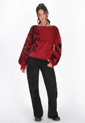 Produktbild von Speedlight Damen Pullover - Rot, XS/S