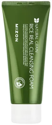 Produktbild von Mizon – Rice Real Cleansing Foam, 150 ml Cremiger Gesichtsreinigungsschaum