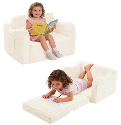 Produktbild von 2-in-1 Kinderbank und Sofa mit abnehmbarer Hülle