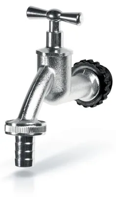 Produktbild von Zubehör Prosperplast Metallhahn für Regentonne silber