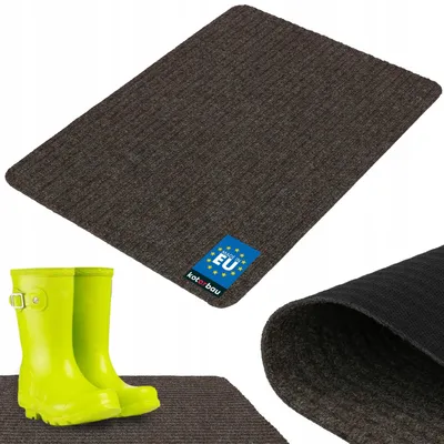 Produktbild von Kotarbau Fußmatte Schmutzfangmatte für Schuhe braun 70x50 cm