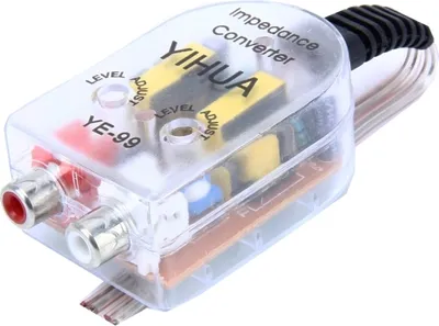 Obrázek produktu pro YE- 99 Vozidlo auto vysoké až nízké impedance adaptér reproduktor na RCA Line
