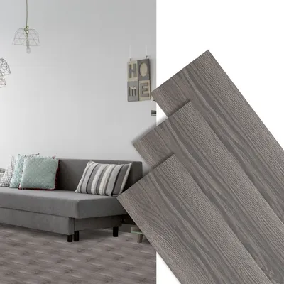 Produktbild von TolleTour PVC Bodenbelag - Selbstklebende Vinyl-Dielen - Vinylboden - Holz-Effekt - Night Oak - 91,5 x 15,2 cm x 1.5 mm - 3,92m²/28 Dielen