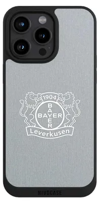Produktbild von NIVOCASE Handyhülle für Apple iPhone 15 Pro Max  Hülle NIVOpure Case Schwarz Bayer 04 Leverkusen Offizielles Lizenzprodukt Wappen