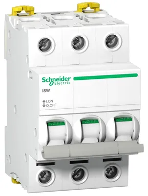 Image de Schneider Electric Interrupteur-sectionneur Acti9 iSW-125-3 125A 3-pôles, A9S65392
