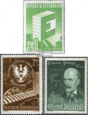Produktbild von Briefmarken Österreich 1959 Mi 1059,1060,1061 (kompl.Ausg.) gestempelt Sondermarken