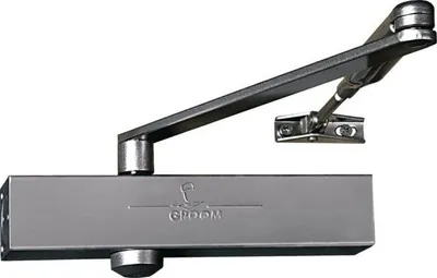 Produktbild von Türschließer GR150 Standardarm schwarz Kraft 2/4 - GROOM - 150115
