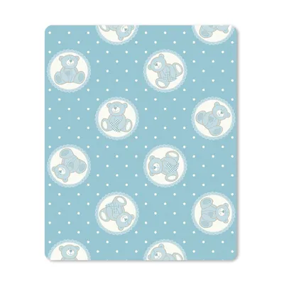 Produktbild von MuchoWow® Mauspad Mousepad Teddybär - Plüschtiere - Muster - Stofftiere 30x40 cm - Mousepads - Maus Mat - Pad - Mausunterlage - Mausmatten