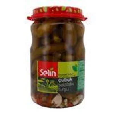 Selin Eingelegte Gurken – Knackige und aromatische Gewürzgurken für vielfältige Gerichte, 1600g Glas