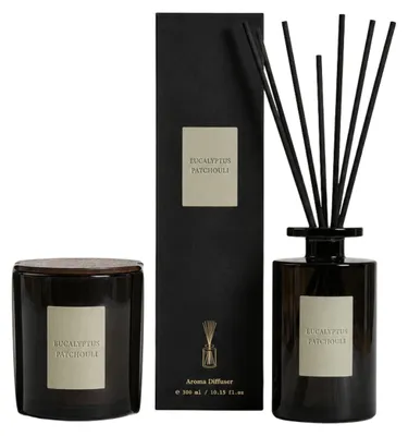 Produktbild von Homla Urban Leather Eucalyptus Patchouli Duftset