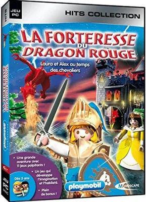 Image de Collectif - PLAYMOBIL (chevaliers) - La forteresse du dragon rouge