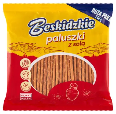 Immagine prodotto di Paluszki Beskidzkie z solą 240 g