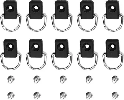 Produktbild von 10x Kajak D-Ring Sicherheitsdeckenausrüstung mit M6 Schrauben