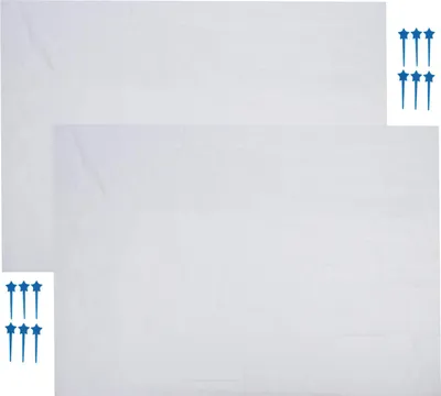 Produktbild von 2 Stück Einweg-Picknickmatte, multifunktional, wasserdicht, Vlies, tragbare Decke, Strand für Outdoor-Camping