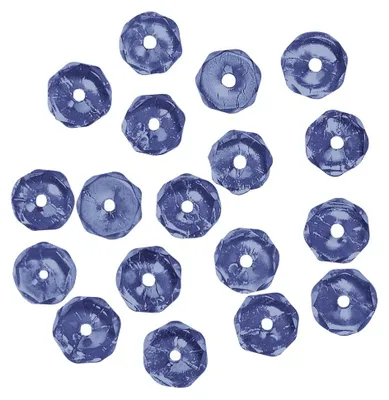Produktbild von Rayher 14201850 Glas-Schliffperlen, 6 mm ø, irisierend, Dose 50 Stück,