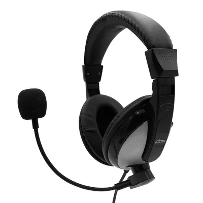 Produktbild von MEDIA-TECH TULDUS MT3603 Kopfhörer mit Mikrofon, kabelgebunden, Schwarz