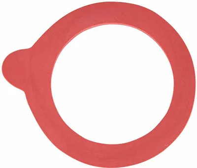 Produktbild von Sänger 907-1 Gummiringe Einkochen, 65x90 mm, 0,25 bis 1,0 l Bügelverschluss, rot (10er Pack)