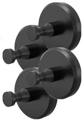 Image de Supports muraux pour porte-serviettes et autres