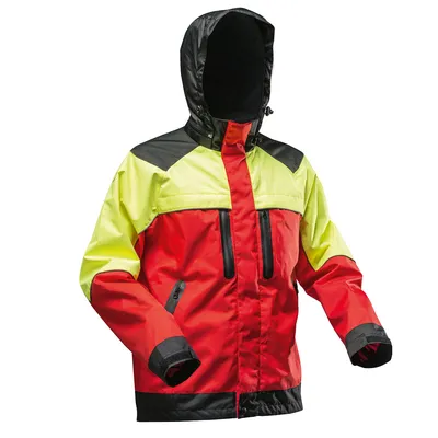 Produktbild von Pfanner Regenjacke ATLAS SYMPATEX 106694-67 rot/gelb