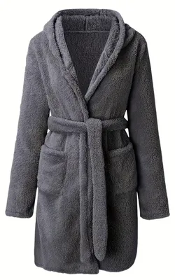 Productafbeelding van Currero Badjas Dames Donkergrijs XL