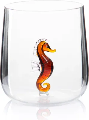 Image de Set Excelsa 4 verres Inside Hippocampe 45 cl en verre transparent