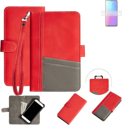 Produktbild von K-S-Trade Handy Schutzhülle für Blackview A70 Hülle Portemonnee Brieftasche Klapphülle Kartenfächer Flip Wallet Case Etui