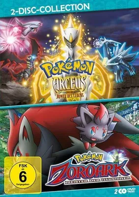 Produktbild von Pokémon - Arceus und das Juwel des Lebens & Zoroark: Meister der Illusionen