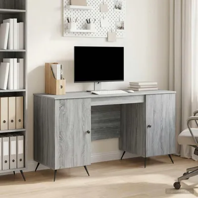 Obrázek produktu pro Maison Exclusive – Psací stůl, barva Sonoma, rozměry 142,5 x 50 x 75 cm, materiál: dřevotříska
