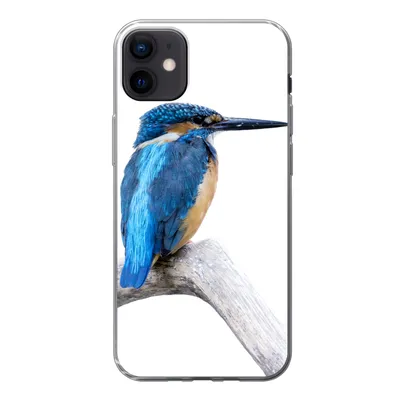 Produktbild von MuchoWow® Handyhülle Schutzhülle Hülle für iPhone 12 mini Eisvogel - Zweig - Schnabel Silikon Softcase Handy Hülle - Bild
