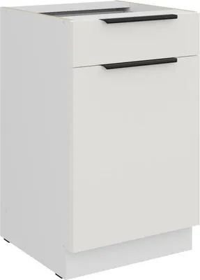 Produktbild von LUNARA Unterschrank mit Schublade – Breite 50 cm, weiß
