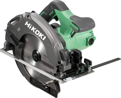 Image de Hikoki Scie circulaire manuelle électrique C7U3WBZ, Scie circulaire avec fonction de soufflerie nouvellement développée, y compris mallette de transport - 1300W