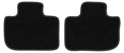 Obrázok produktu pre Zadné velurové koberce pre: Dodge Charger 2006-2010 (kupé) – 2 ks, čierne, na mieru – Wielganizator LUX