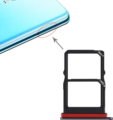 Immagine prodotto di Sim Card Tray per Huawei P30 Black Exchange Card Holder Slide Holder Replacement
